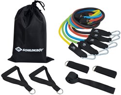 Schildkröt set elastici fitness - 5 livelli - allenamento a casa