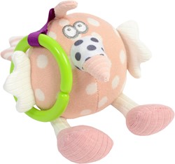 Dolce Toys giocattoli per bambini Primo pappagallo Penelope - 19 cm - regalo per maternità ragazza / ragazzo - 0 anni / 6 mesi