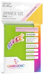 Gamegenic bustine protettive Japanese Size Lime 60 pezzi - protezione carte