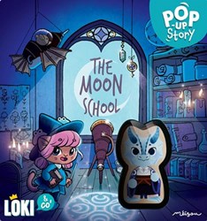 Asmodee gioco educativo Pop Up Story The Moon School cartone