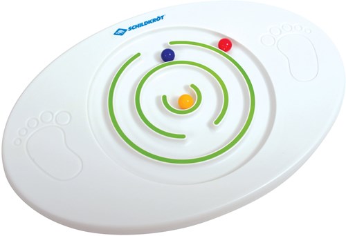 Schildkröt balance board per bambini con labirinto a sfere 45x30cm-2