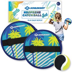 Schildkröt Set Palla Velcro in Neoprene - Gioco di lancio per bambini e adulti