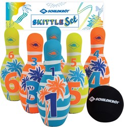 Schildkröt set da bowling giocattolo - Neoprene, colorato e resistente all'acqua