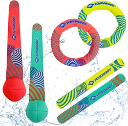 Schildkröt set giochi subacquei neoprene 6 pezzi bambini piscina