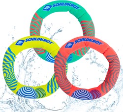 Schildkröt set di giochi da immersione 3 anelli in neoprene - Divertimento colorato in acqua