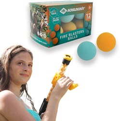 Schildkröt palline di ricambio in schiuma Fire Blaster 12 pezzi giocattolo