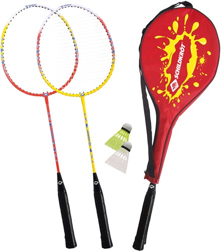 Schildkröt set badminton 2 giocatori ricreativo con racchette e volani