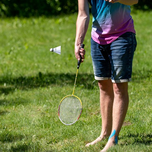 Schildkröt set badminton 2 giocatori ricreativo con racchette e volani-2