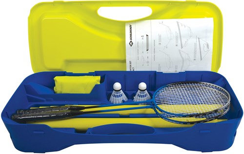Schildkröt set badminton compatto con rete autoportante innovativa-2