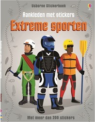 Harlekijn Aankleden met stickers: Extreme sporten. 4+