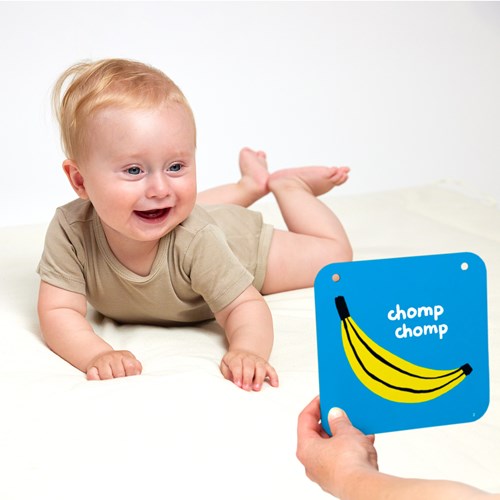 Banana Panda Carte per neonati ad alto contrasto 6m+ 9m+-3