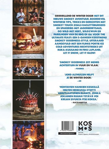 Kosmos Libro BBQ Smokey Goodness Winter BBQ ricette e ispirazione-2