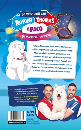 Kosmos libro per bambini avventura Il collare magico con Rutger, Thomas e Paco-2