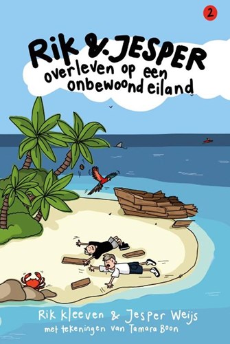 Glowmovies libro per bambini avventura Rik e Jesper sopravvivono su un'isola