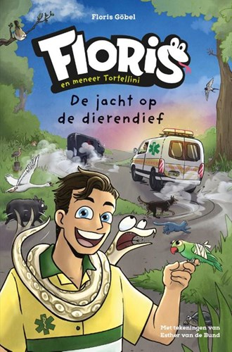 Kosmos libro per bambini graphic novel La caccia al ladro di animali avventura