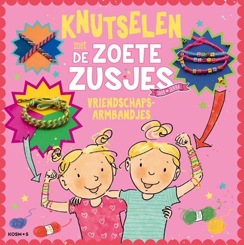 Braccialetti dell'amicizia libro creativo Zoete Zusjes fai da te