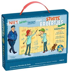 Kosmos libro per bambini imparare a leggere Stoute Broertjes valigetta 5+ glitter