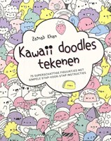 Kosmos libro da disegno kawaii doodles passo dopo passo creativo