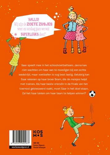 Kosmos libro per bambini Le Dolci Sorelle diventano campionesse di calcio avventura-2
