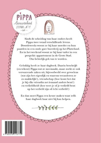 Querido libro La vita secondo Pippa Leeuwenhart brossura 11+ divertimento di lettura-2
