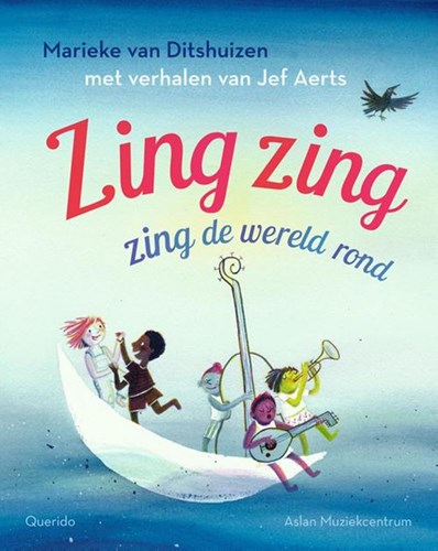 Querido libro per bambini Zing zing zing intorno al mondo 4+ musica