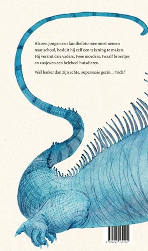 Querido libro illustrato iguana fantasia famiglia bambini-2