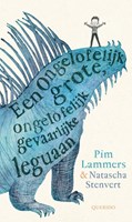 Querido libro illustrato iguana fantasia famiglia bambini