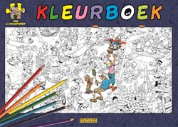 Big Balloon libro da colorare Jan van Haasteren per bambini 7+ creativo