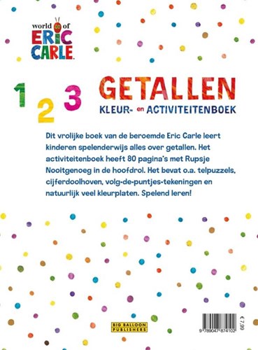 Big Balloon libro da colorare e attività numeri - Il mondo di Eric Carle-2