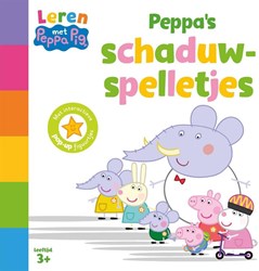 Big Balloon Peppa Pig giochi d'ombre libro educativo cartonato bambini