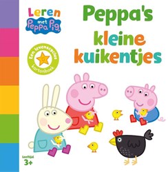 Big Balloon Peppa Pig libro cartonati imparare I piccoli pulcini di Peppa