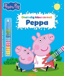 Big Balloon Peppa Pig libro da colorare - Divertimento con penna ad acqua per bambini