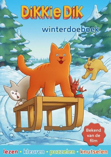 Dikkie Dik libro attività invernali libro da colorare e giochi per bambini