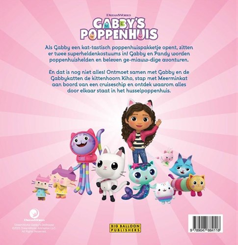 Big Balloon Gabby's storie gattastiche libro per bambini 4+ divertimento nella lettura-2