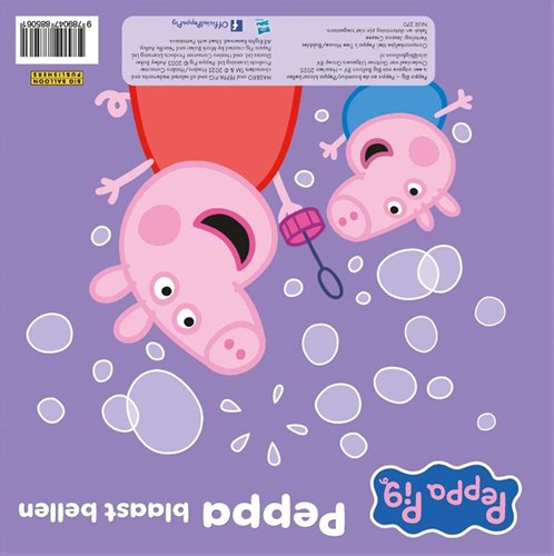 Big Balloon Peppa Pig libro per bambini avventura casa sull'albero bolle-2