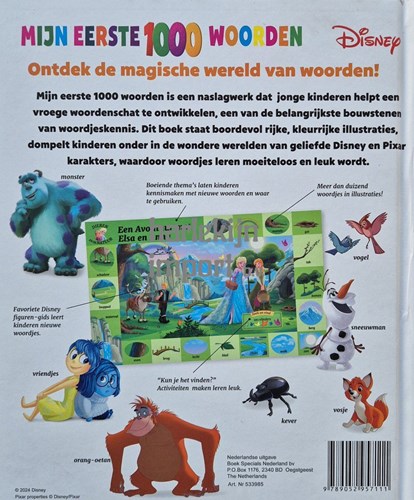 Boek Specials Nederland Dizionario Disney - 1000 Parole Imparare Bambini-2