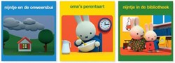 Mercis Miffy avventure set di libri per bambini grande e piccolo 3x3 pezzi