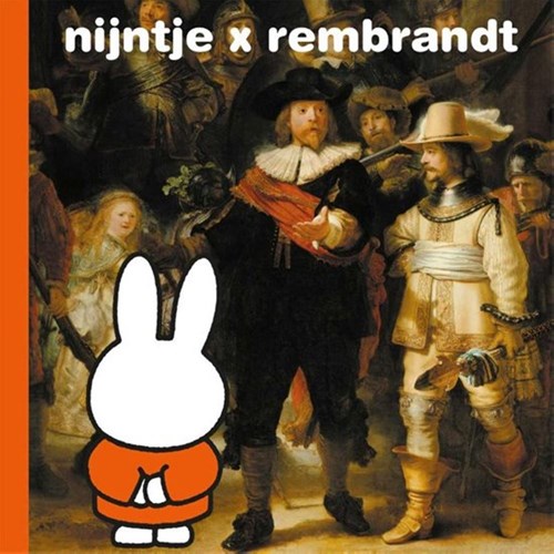 Mercis Arte libro per bambini Miffy x Rembrandt edizione d'arte copertina rigida