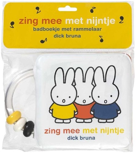 Mercis libro da bagno Miffy libro da bagno con sonaglio per neonati e bambini piccoli