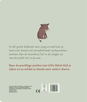 Mercis Little Dutch libro degli animali libro carton per bambini 1+ educativo-2