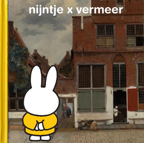 Libro illustrato Mercis Miffy x Vermeer libro d'arte per bambini 2+