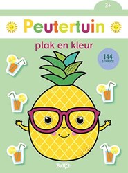 Ballon libro da colorare libro di adesivi bambini ananas 3+ motricità