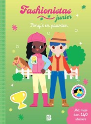 Ballon libro di adesivi cavalli e pony per bambini - Fashionistas Junior