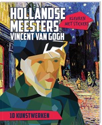 Image Books libro di adesivi arte Vincent van Gogh creativo 6+