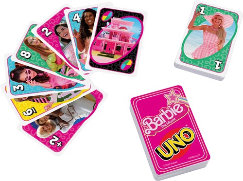 Mattel UNO Barbie The Movie gioco di carte per bambini e adulti-2