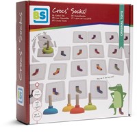 BS Toys gioco per bambini memory calzini coccodrillo - gioco educativo-2