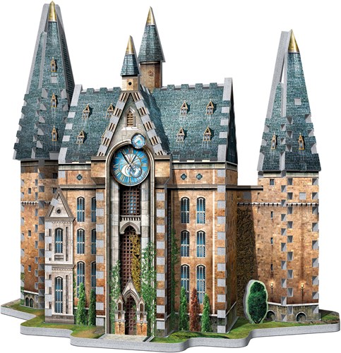 Wrebbit 3D Puzzle - Harry Potter Hogwarts Clock Tower Puzzle 3D 420 pezzi-2