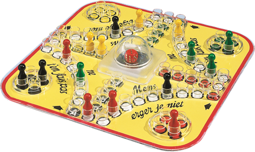 Jumbo gioco da tavolo Non ti arrabbiare macchina dei dadi edizione lusso-2