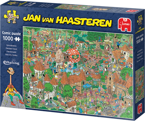 Jumbo puzzle Jan van Haasteren - Foresta delle fiabe Efteling 1000 pezzi puzzle-3