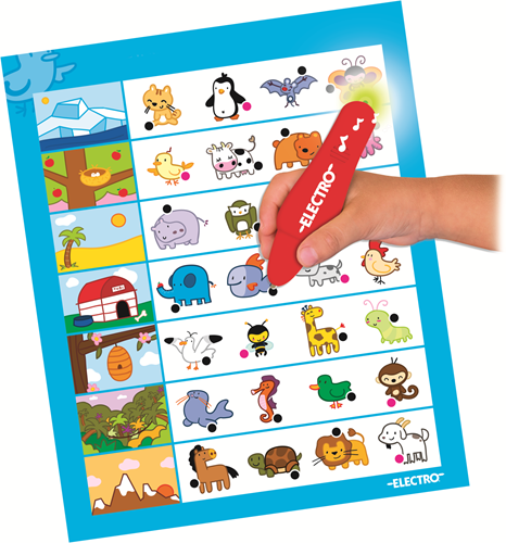 Jumbo giocattolo educativo Electro Wonderpen Dierenpret - gioco sugli animali-3